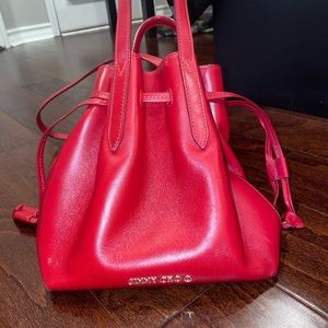Red jimmy choo crossbody